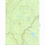 United States Geological Survey Black Brook Pond, ME (1988, 24000-Scale) digital map