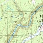 United States Geological Survey Black Brook Pond, ME (1988, 24000-Scale) digital map
