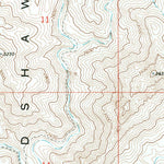 United States Geological Survey Black Butte, AZ (1969, 24000-Scale) digital map
