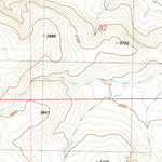United States Geological Survey Black Butte East, ID (1980, 24000-Scale) digital map