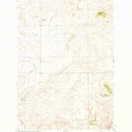 United States Geological Survey Black Butte Mountain, MT (1951, 24000-Scale) digital map