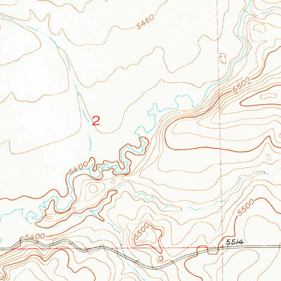 United States Geological Survey Black Butte Mountain, MT (1951, 24000-Scale) digital map