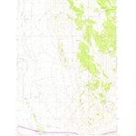 United States Geological Survey Black Butte, MT (1963, 24000-Scale) digital map