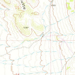 United States Geological Survey Black Butte, MT (1963, 24000-Scale) digital map