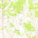 United States Geological Survey Black Butte, MT (1963, 24000-Scale) digital map