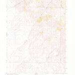 United States Geological Survey Black Butte NE, NV (1967, 24000-Scale) digital map