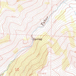 United States Geological Survey Black Butte NE, NV (1967, 24000-Scale) digital map
