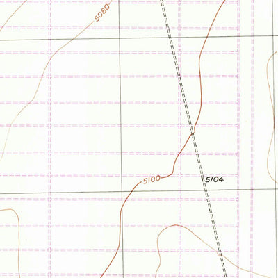 United States Geological Survey Black Butte, NM (1952, 24000-Scale) digital map
