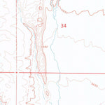 United States Geological Survey Black Butte SW, NV (1967, 24000-Scale) digital map