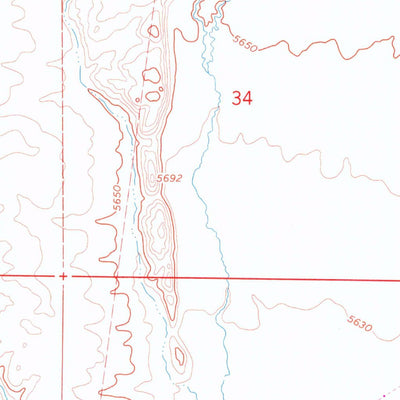 United States Geological Survey Black Butte SW, NV (1967, 24000-Scale) digital map
