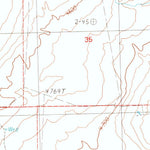 United States Geological Survey Black Butte, UT (1990, 24000-Scale) digital map