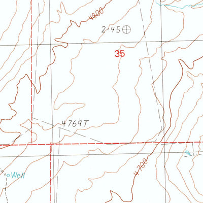 United States Geological Survey Black Butte, UT (1990, 24000-Scale) digital map