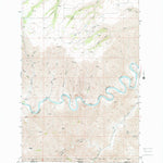 United States Geological Survey Black Butte, WA (1971, 24000-Scale) digital map