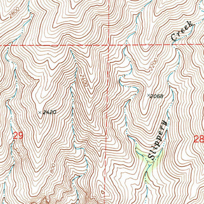United States Geological Survey Black Butte, WA (1971, 24000-Scale) digital map