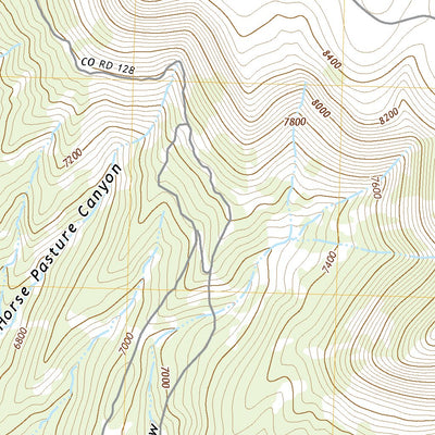 United States Geological Survey Black Cabin Gulch, CO (2022, 24000-Scale) digital map