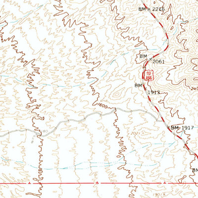 United States Geological Survey Black Canyon, AZ-NV (1959, 62500-Scale) digital map