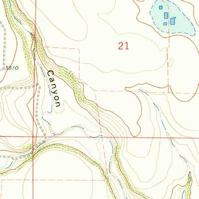 United States Geological Survey Black Canyon, NM (1966, 24000-Scale) digital map