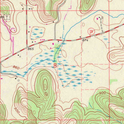 United States Geological Survey Black Earth, WI (1962, 24000-Scale) digital map