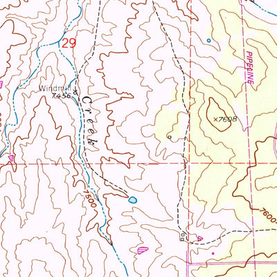 United States Geological Survey Black Forest, CO (1954, 24000-Scale) digital map