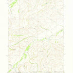 United States Geological Survey Black Gulch, MT-WY (1969, 24000-Scale) digital map