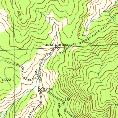 United States Geological Survey Black Hawk, CO (1942, 24000-Scale) digital map