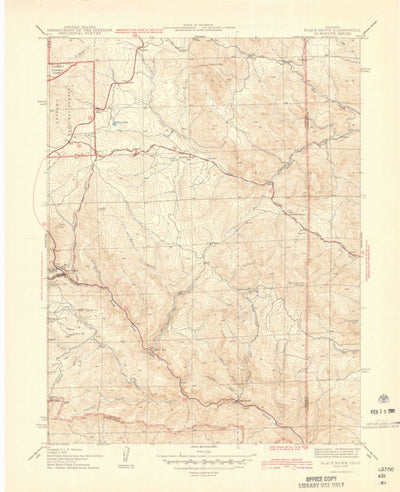 United States Geological Survey Black Hawk, CO (1944, 31680-Scale) digital map
