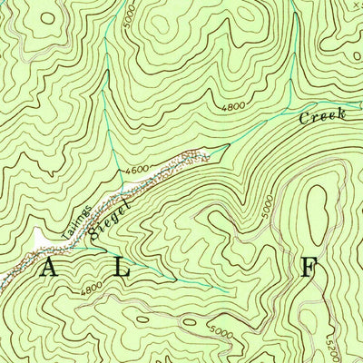 United States Geological Survey Black Hawk Mountain, ID (1966, 24000-Scale) digital map
