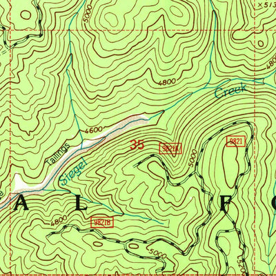 United States Geological Survey Black Hawk Mountain, ID (1995, 24000-Scale) digital map