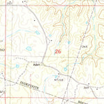 United States Geological Survey Black Hawk, MS (1982, 24000-Scale) digital map