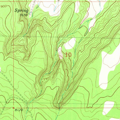 United States Geological Survey Black Hill, NM (1981, 24000-Scale) digital map