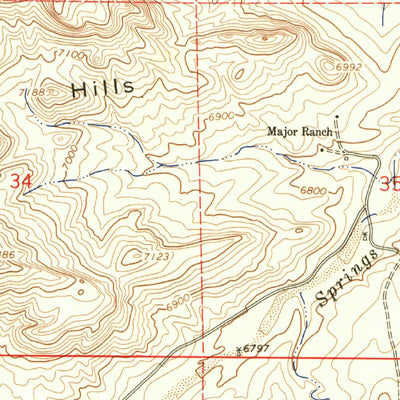 United States Geological Survey Black Hills, CO (1963, 24000-Scale) digital map