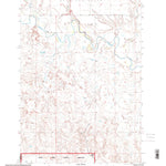 United States Geological Survey Black Horse Butte NW, SD (1998, 24000-Scale) digital map