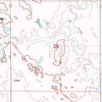United States Geological Survey Black Horse Butte NW, SD (1998, 24000-Scale) digital map