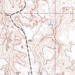 United States Geological Survey Black Horse Butte NW, SD (1998, 24000-Scale) digital map