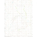 United States Geological Survey Black Horse Butte, SD (1972, 24000-Scale) digital map