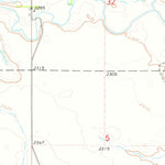 United States Geological Survey Black Horse Butte, SD (1972, 24000-Scale) digital map