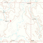 United States Geological Survey Black Horse Butte, SD (1972, 24000-Scale) digital map