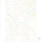 United States Geological Survey Black Horse NE, SD (1956, 24000-Scale) digital map