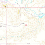 United States Geological Survey Black Horse NE, SD (1956, 24000-Scale) digital map