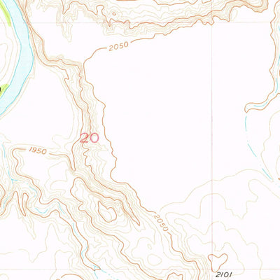 United States Geological Survey Black Horse, SD (1956, 24000-Scale) digital map