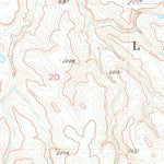 United States Geological Survey Black Horse SW, SD (1956, 24000-Scale) digital map