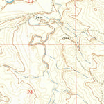 United States Geological Survey Black John Coulee, MT (1964, 24000-Scale) digital map