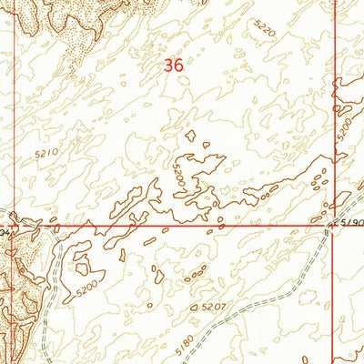 United States Geological Survey Black Knoll, ID (1965, 24000-Scale) digital map