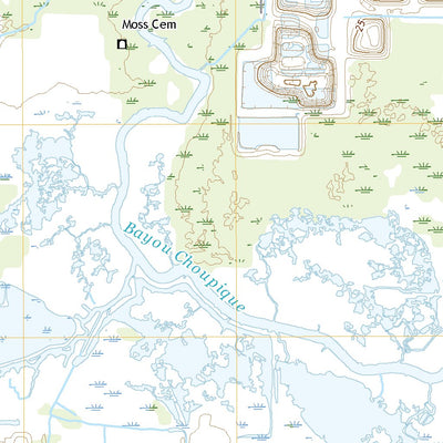 United States Geological Survey Black Lake, LA (2020, 24000-Scale) digital map