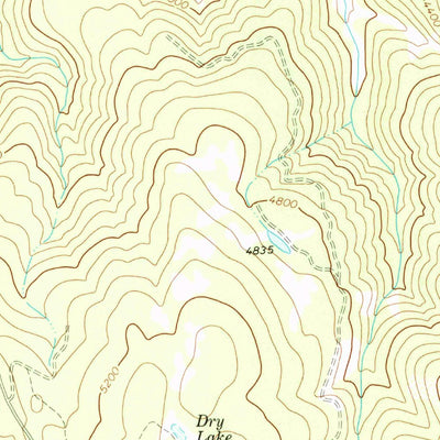 United States Geological Survey Black Lassic, CA (1979, 24000-Scale) digital map