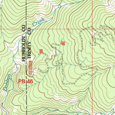United States Geological Survey Black Lassic, CA (1997, 24000-Scale) digital map
