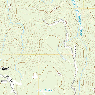 United States Geological Survey Black Lassic, CA (2021, 24000-Scale) digital map