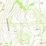United States Geological Survey Black Leg Creek, ID (1979, 24000-Scale) digital map