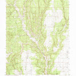 United States Geological Survey Black Mesa Butte, UT (1985, 24000-Scale) digital map