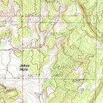 United States Geological Survey Black Mesa Butte, UT (1985, 24000-Scale) digital map